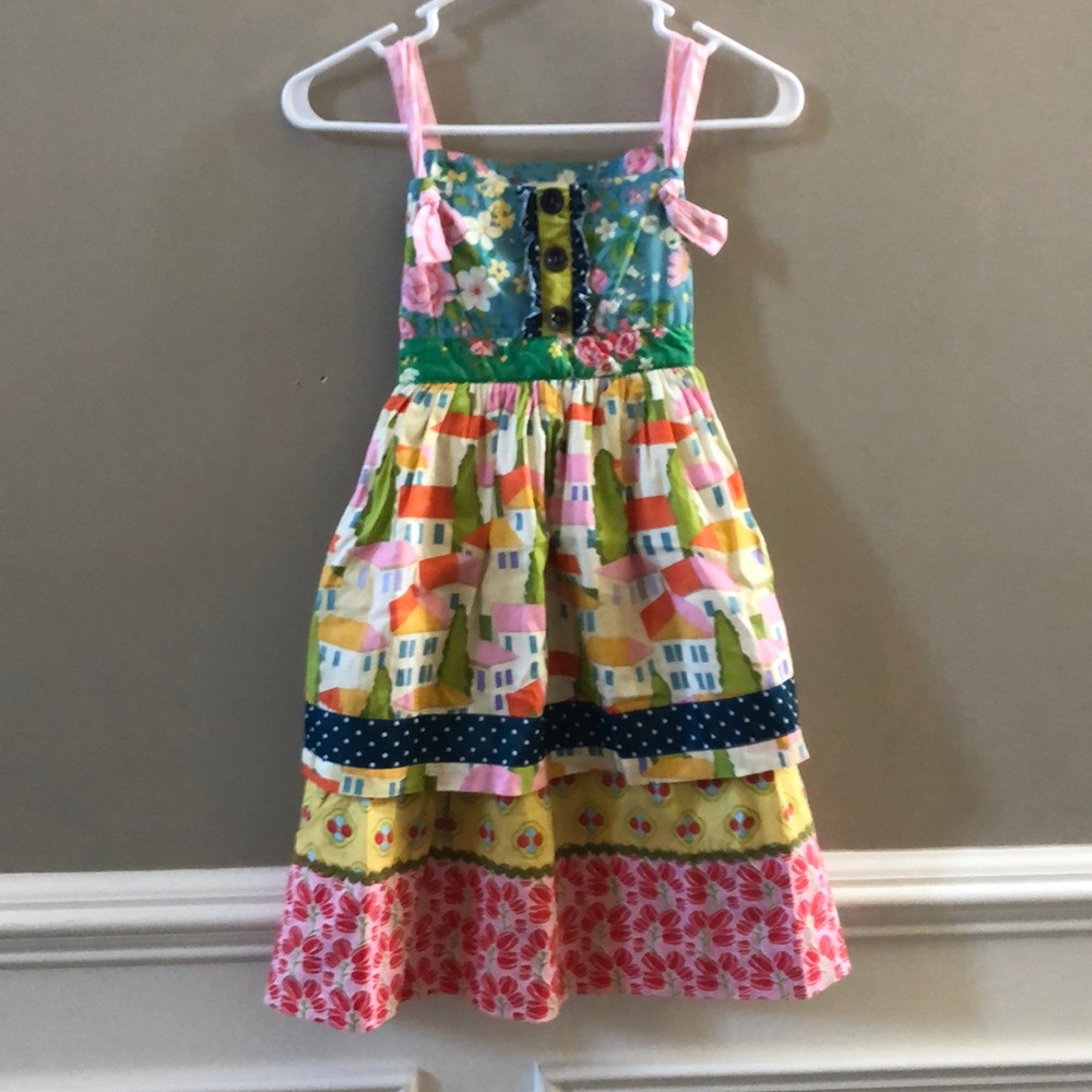 Matilda Jame knot apron dress size 10